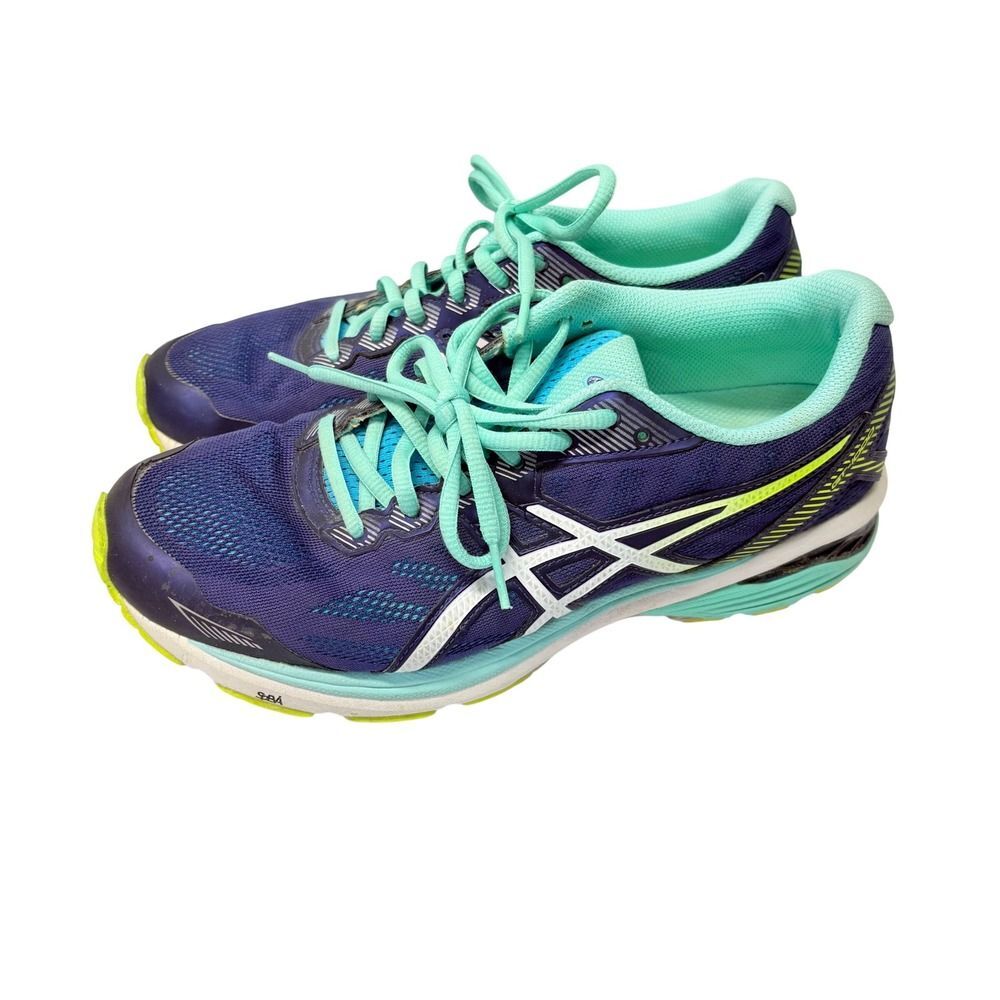 ASICS GT-1000 5 Running Shoes Women's Size 9.5 Blue Teal Athletic Sneakers